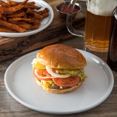 5300180 Stadia Melamine Salad Plate 9" - Greige