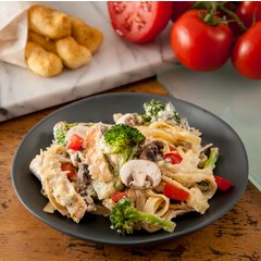 5310638 Ridge Melamine Salad Plate 9" - Slate