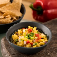 5311038 Ridge Melamine Bouillon Bowl 8 oz - Slate