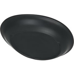 5310172 Ridge Melamine Coupe Plate 10" - Soapstone