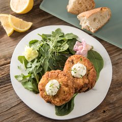 5310437 Ridge Melamine Rimless Plate 9" - Marble