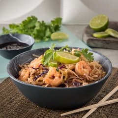 5310972 Ridge Melamine Bowl 52 oz - Soapstone