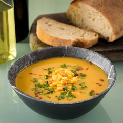 5310872 Ridge Melamine Bowl 22 oz - Soapstone