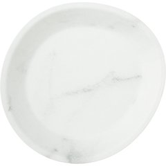 5310137 Ridge Melamine Coupe Plate 10" - Marble