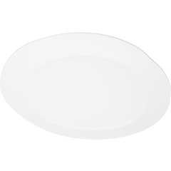 5310437 Ridge Melamine Rimless Plate 9" - Marble