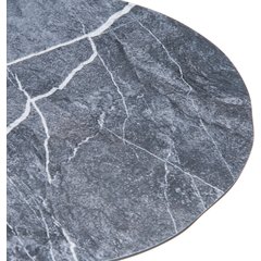 5310572 Ridge Melamine Rimless Plate 11" - Soapstone