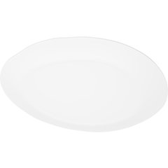 5310537 Ridge Melamine Rimless Plate 11" - Marble