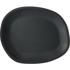 5310338 Ridge Melamine Oblong Platter 18" - Slate