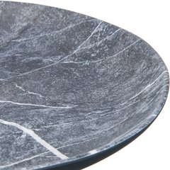 5310772 Ridge Melamine Dinner Plate 10.5" - Soapstone