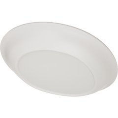 5310123 Ridge Melamine Coupe Plate 10" - Cement