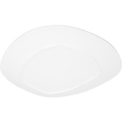 5310237 Ridge Melamine Oblong Platter 13" - Marble