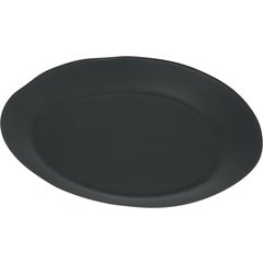 5310572 Ridge Melamine Rimless Plate 11" - Soapstone