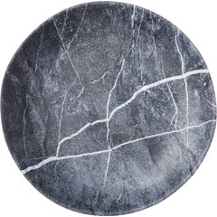 5310772 Ridge Melamine Dinner Plate 10.5" - Soapstone