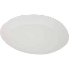 5310523 Ridge Melamine Rimless Plate 11" - Cement