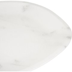 5310337 Ridge Melamine Oblong Platter 18" - Marble