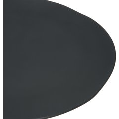 5310438 Ridge Melamine Rimless Plate 9" - Slate