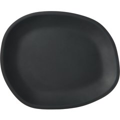 5310238 Ridge Melamine Oblong Platter 13" - Slate