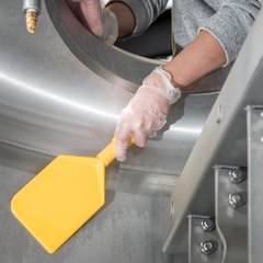 40350C04 Sparta® Nylon Spatula 13 1/8" - Yellow