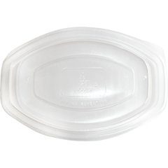 DXL900PDCLR Dome Lid for Microwaveable Oval Casserole Container  (250/cs) - Clear