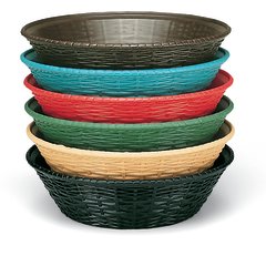 652403 WeaveWear™ Round Basket 9" - Black