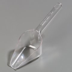 430607 Polycarbonate Scoop 6 oz - Clear