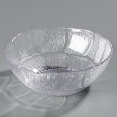 690807 Petal Mist® Bowl 1.3 qt, 7-7/16" - Clear