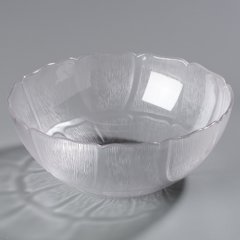 690907 Petal Mist® Bowl 2.4 qt, 9" - Clear