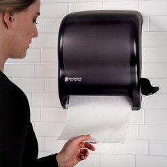 T950TBK Classic Element™ Lever Roll Towel Dispenser, All Core Sizes, Black Pearl  - Black