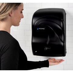 T1490TBK Oceans® Smart System with IQ Sensor™ Electronic Touchless Towel Dispenser, Black Pearl - Black