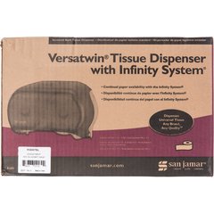 R3600TBL Classic Versatwin® Dual Standard Roll Tissue Dispenser, Arctic Blue, 1.5" core