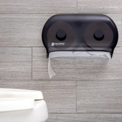 R3600TBK Classic Versatwin® Dual Standard Roll Tissue Dispenser, Black Pearl, 1.5" core