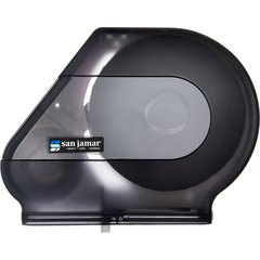 R6500TBK Classic Quantum 12-13" Jumbo Bath Tissue Dispenser, 3.25" core, Black Pearl  - Black