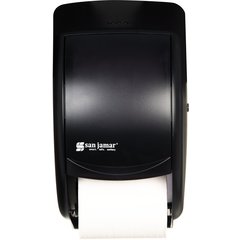 R3500TBK Classic Duett Standard Bath Tissue Dispenser, 1.6" core, Black Pearl  - Black