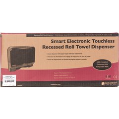 T8406SSADA Recessed Roll Towel - Smart System, 1.5" core, Stainless Steel  - Stainless Steel