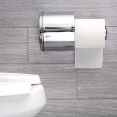 R1500XC Covered Reserve Roll Tissue Dispenser, 1.5" core, Chrome  - Chrome