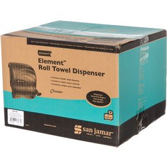 T990TBK Oceans® Element™ Lever Roll Towel Dispenser, All Core Sizes, Black Pearl  - Black