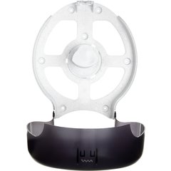 R6000TBK Classic Single 12" Jumbo Bath Tissue Dispenser, 3.25" core, Black Pearl  - Black