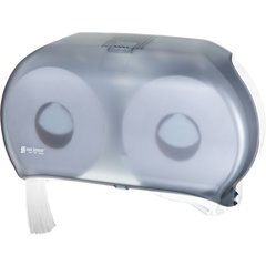 R4000TBL Classic Twin 9" Jumbo Bath Tissue Dispenser, 3.25" core, Arctic Blue  - Blue