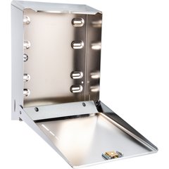T1900XC Metal 500 Multifold/300 C-Fold Towel Dispenser, Chrome - Chrome