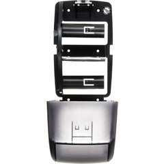 R3500TBK Classic Duett Standard Bath Tissue Dispenser, 1.6" core, Black Pearl  - Black