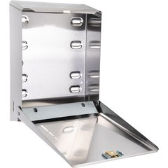 T1900SS Metal 500 Multifold/300 C-Fold Towel Dispenser, Stainless Steel - Stainless Steel