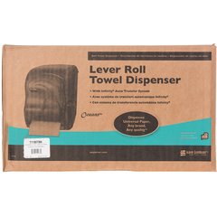 T1190TBK Oceans® Lever Roll Towel Dispenser, 1.5" core, Black Pearl - Black