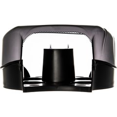 R2090TBK Oceans® Single 9" Jumbo Bath Tissue Dispenser, 3.25" core, Black Pearl  - Black