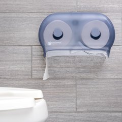 R3600TBL Classic Versatwin® Dual Standard Roll Tissue Dispenser, Arctic Blue, 1.5" core