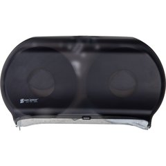 R4000TBK Classic Twin 9" Jumbo Bath Tissue Dispenser, 3.25" core, Black Pearl  - Black