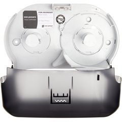 R3600TBK Classic Versatwin® Dual Standard Roll Tissue Dispenser, Black Pearl, 1.5" core