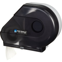 R3000TBK Classic Reserva® 9-10.5" Jumbo Bath Tissue Dispenser with Stub Roll, 3.25" core, Black Pearl  - Black