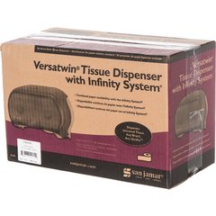 R3600TBL Classic Versatwin® Dual Standard Roll Tissue Dispenser, Arctic Blue, 1.5" core