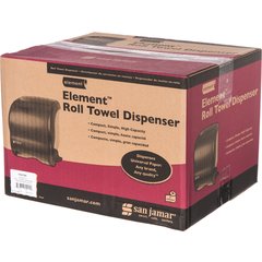 T950TBK Classic Element™ Lever Roll Towel Dispenser, All Core Sizes, Black Pearl  - Black