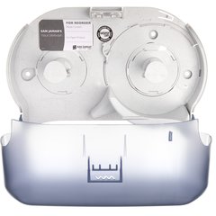 R3600TBL Classic Versatwin® Dual Standard Roll Tissue Dispenser, Arctic Blue, 1.5" core